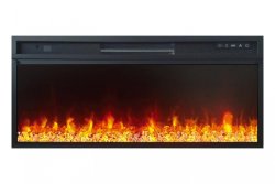 Каминокомплект Royal Flame Ellips с очагом Vision 42 LED белый с черным