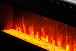 Каминокомплект Royal Flame Ellips с очагом Vision 42 LED белый с черным
