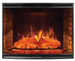 Каминокомплект Interflame Памир сланец венге с очагом Panoramic 33 LED FX