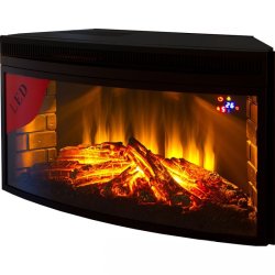 Каминокомплект Interflame Памир сланец с очагом Panoramic 33W LED FX коньячный дуб