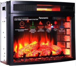Каминокомплект Interflame Экстер бежевый патина с очагом Panoramic 06 25 LED FX QZ