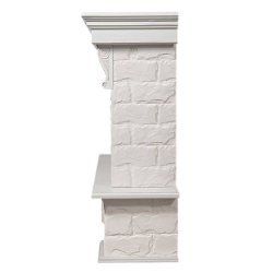 Каминокомплект Firelight Forte 30S с очагом Electrolux EFP/P-3020LS камень белый/шпон беленый дуб