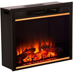 Каминокомплект Interflame Экстер угловой махагон с очагом Sirius 30 LED FX Brass